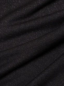 comma casual identity Damen Blusenshirt in schwarz
