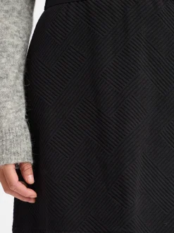 comma casual identity Damen Rock in schwarz