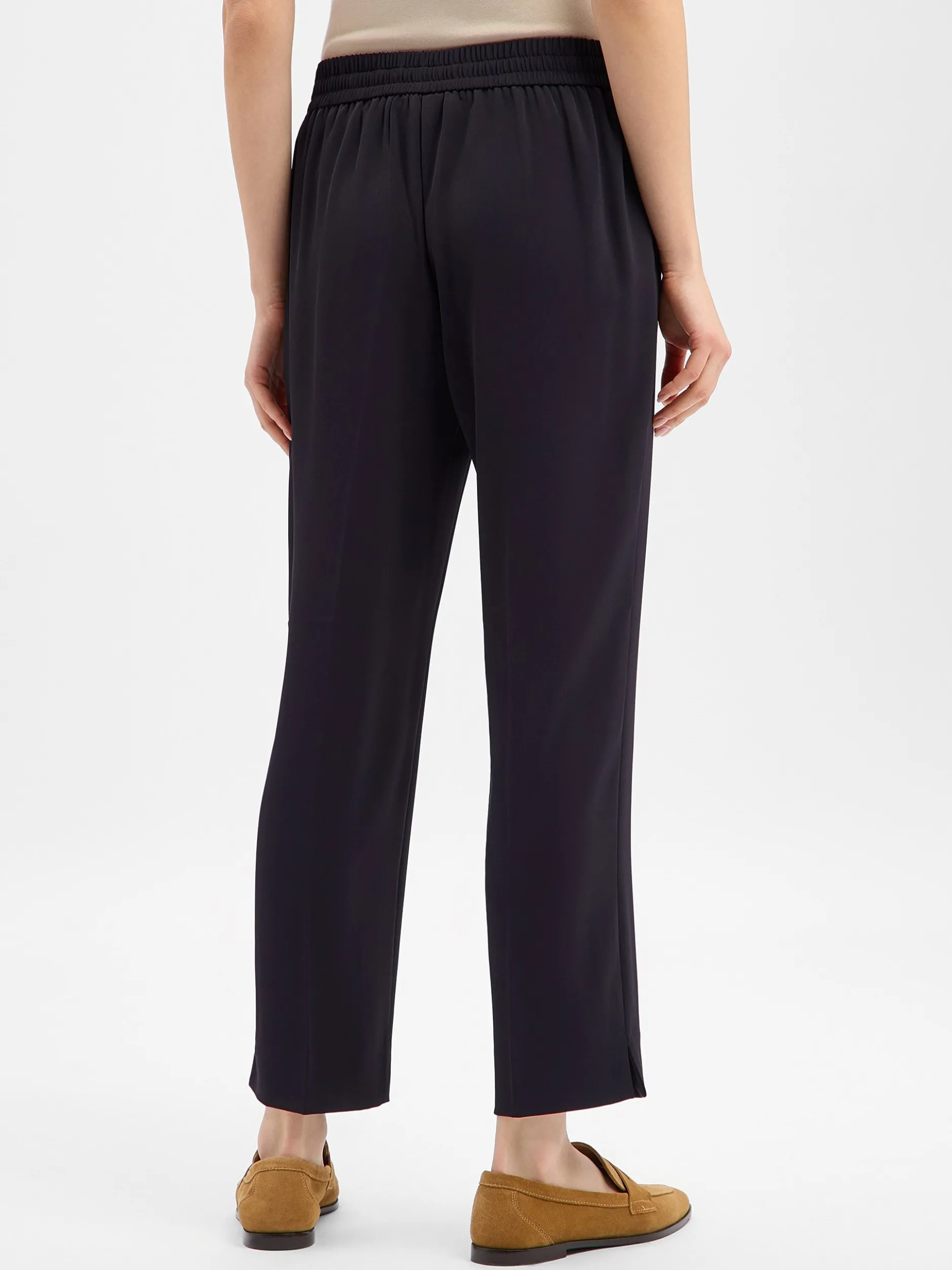 comma Damen Stoffhose in marine - Länge: lang