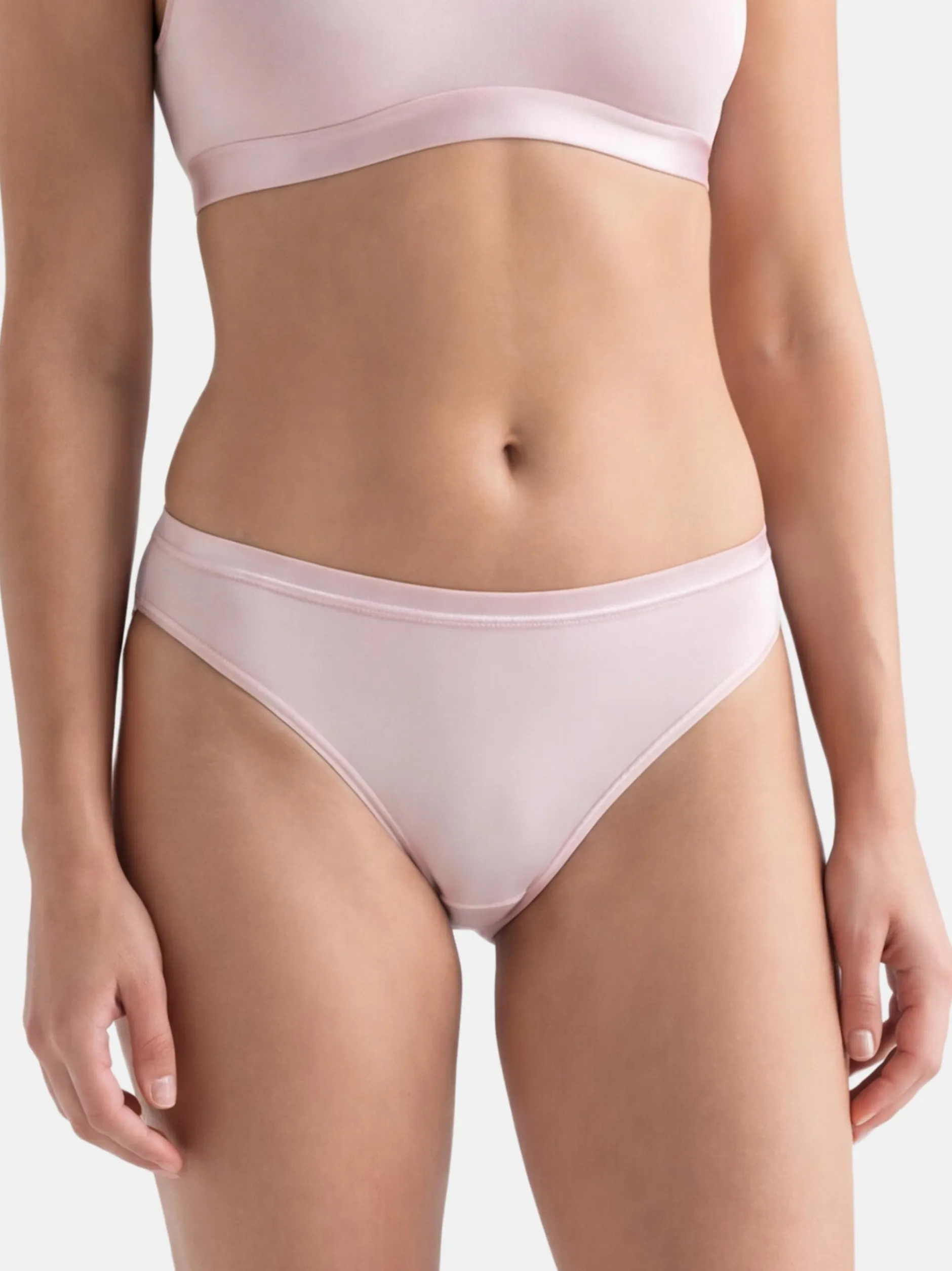 con-ta Damen Bikinislip - 6er Pack Modal in rosa