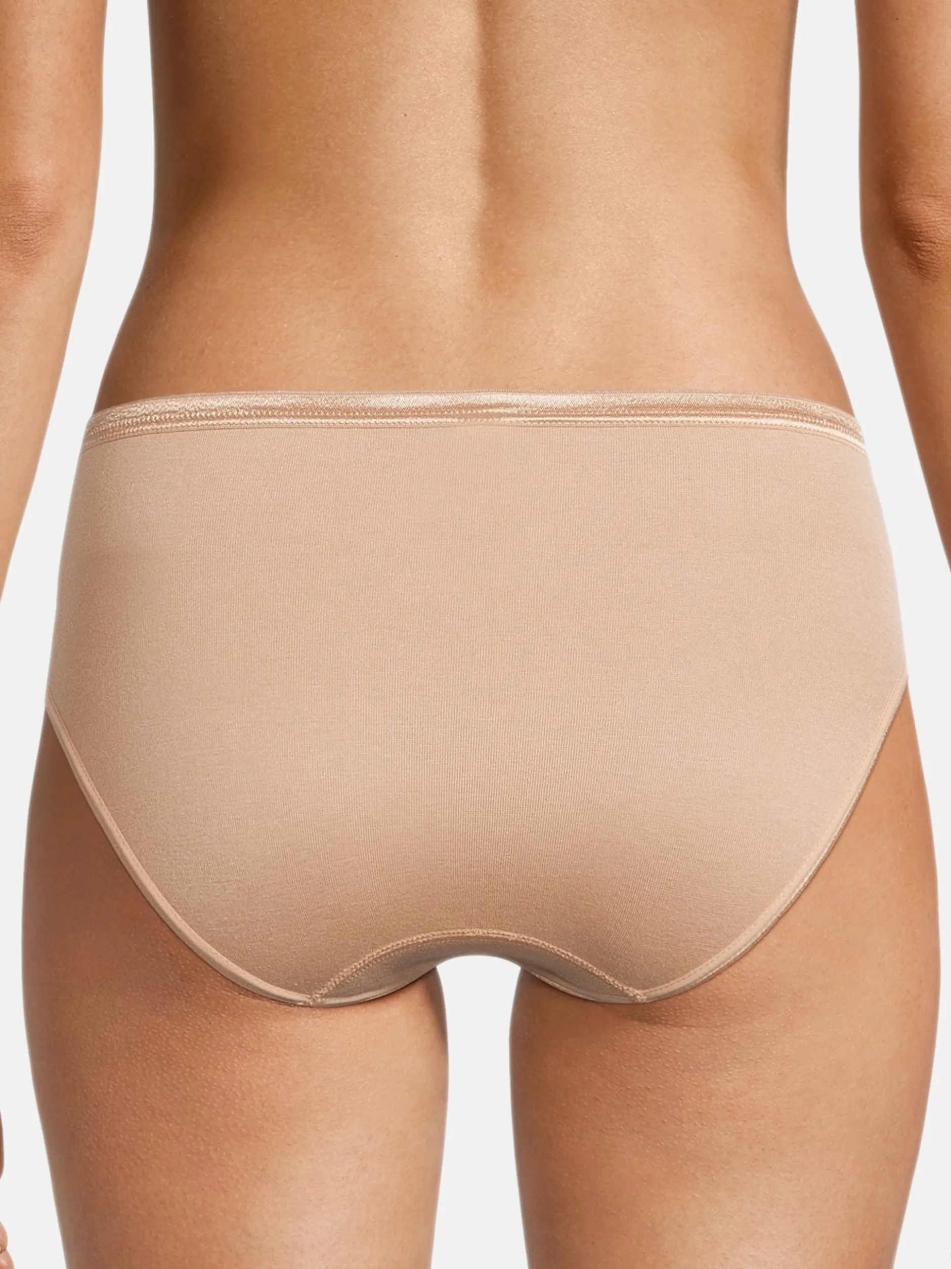 con-ta Damen Hüftslip - 3er Pack Modal in beige