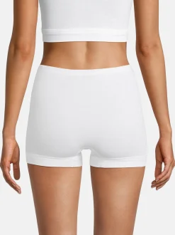 con-ta Damen Pagenschlüpfer - 5er Pack Feinripp in weiß