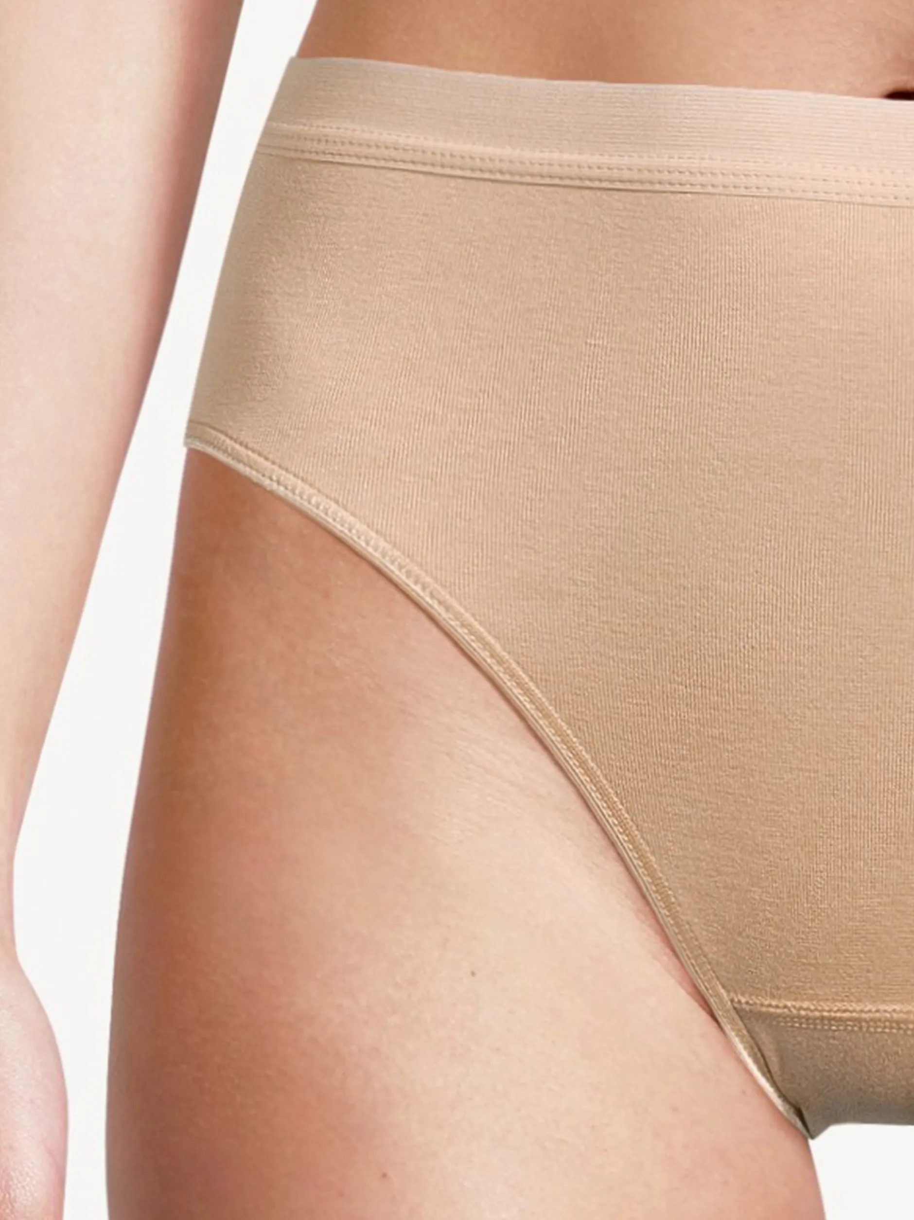 con-ta Damen Taillen Slip - 5er Pack Modal in beige