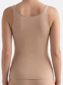 con-ta Damen Unterhemd - 6er Pack Modal in beige