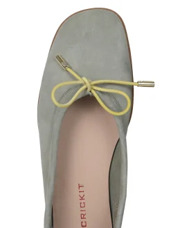 Crickit Damen Ballerina - OMEGA in grün