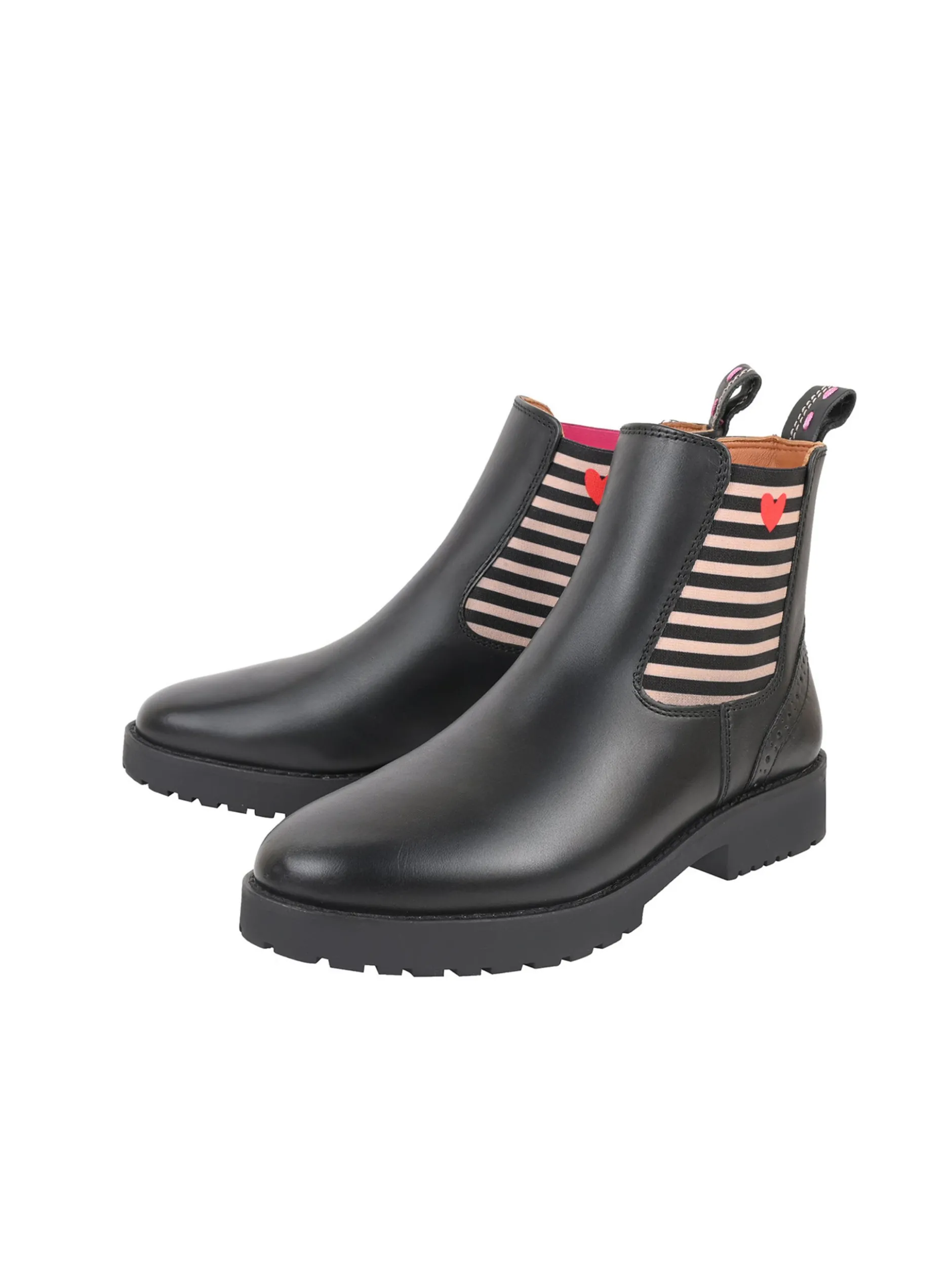 Crickit Damen Chelsea-Boots - SIMBA in schwarz