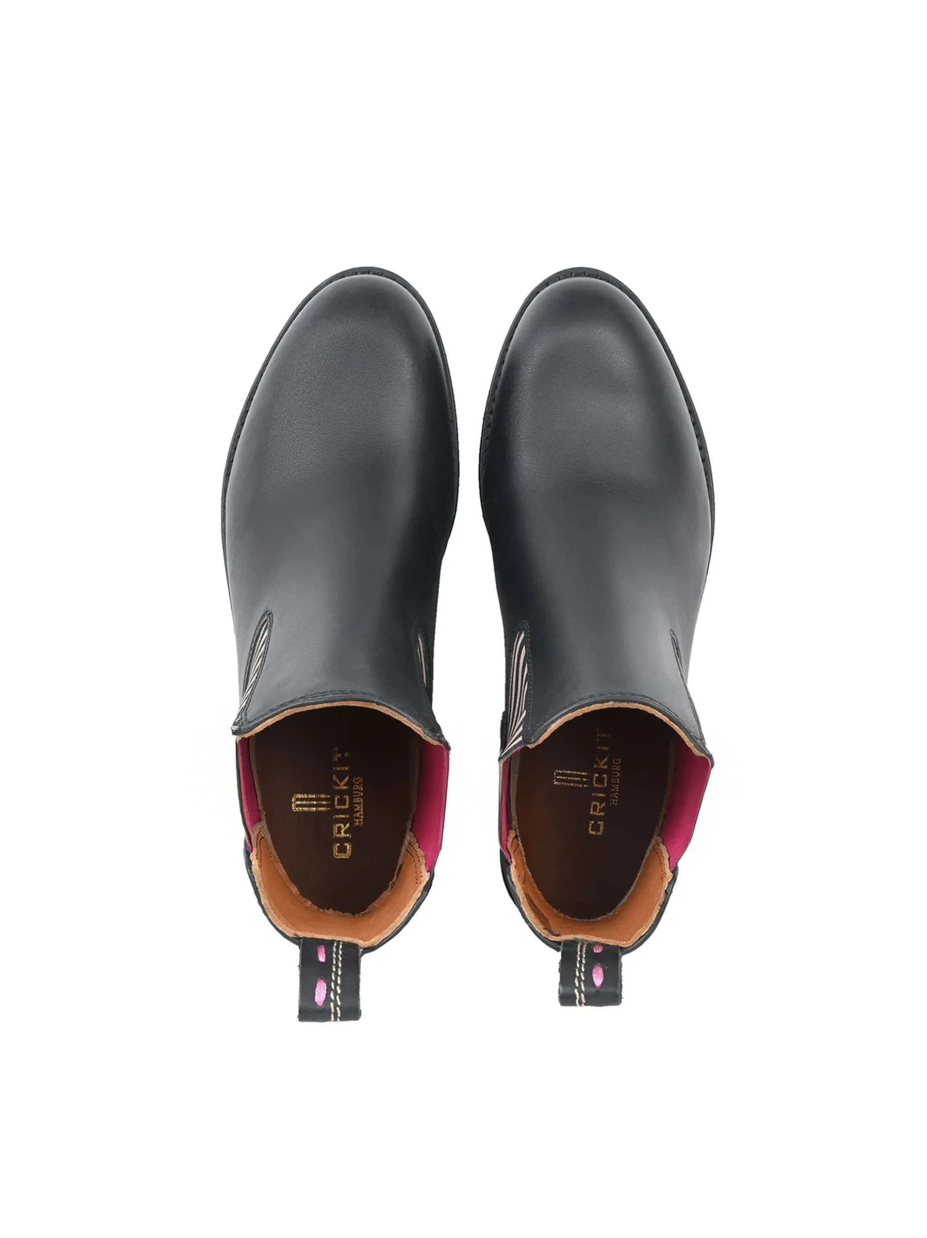 Crickit Damen Chelsea-Boots - SIMBA in schwarz