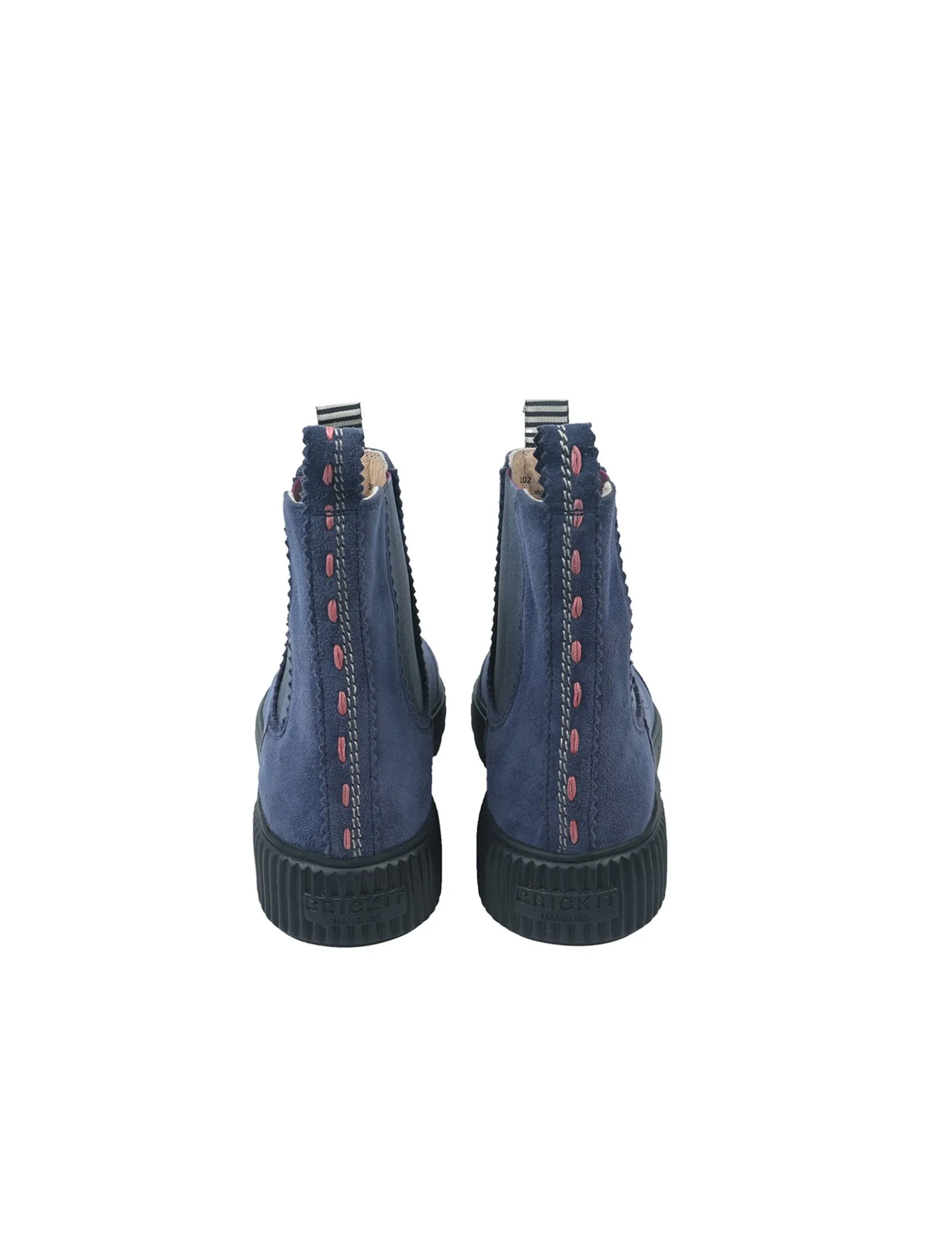 Crickit Damen Chelsea-Boots - TEA in blau