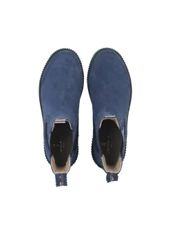 Crickit Damen Chelsea-Boots - TEA in blau