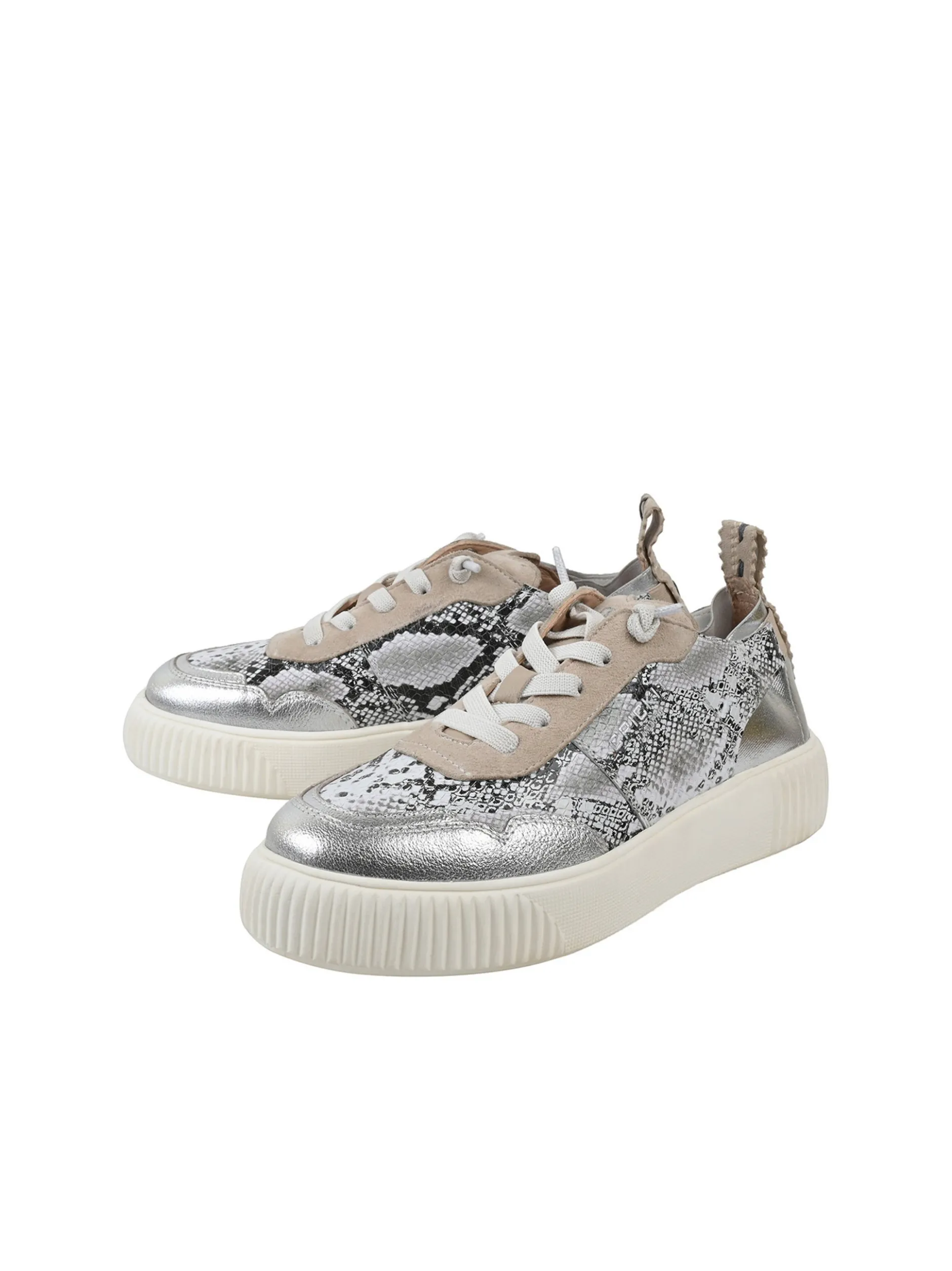 Crickit Damen Sneaker - OAKLI in beige schwarz