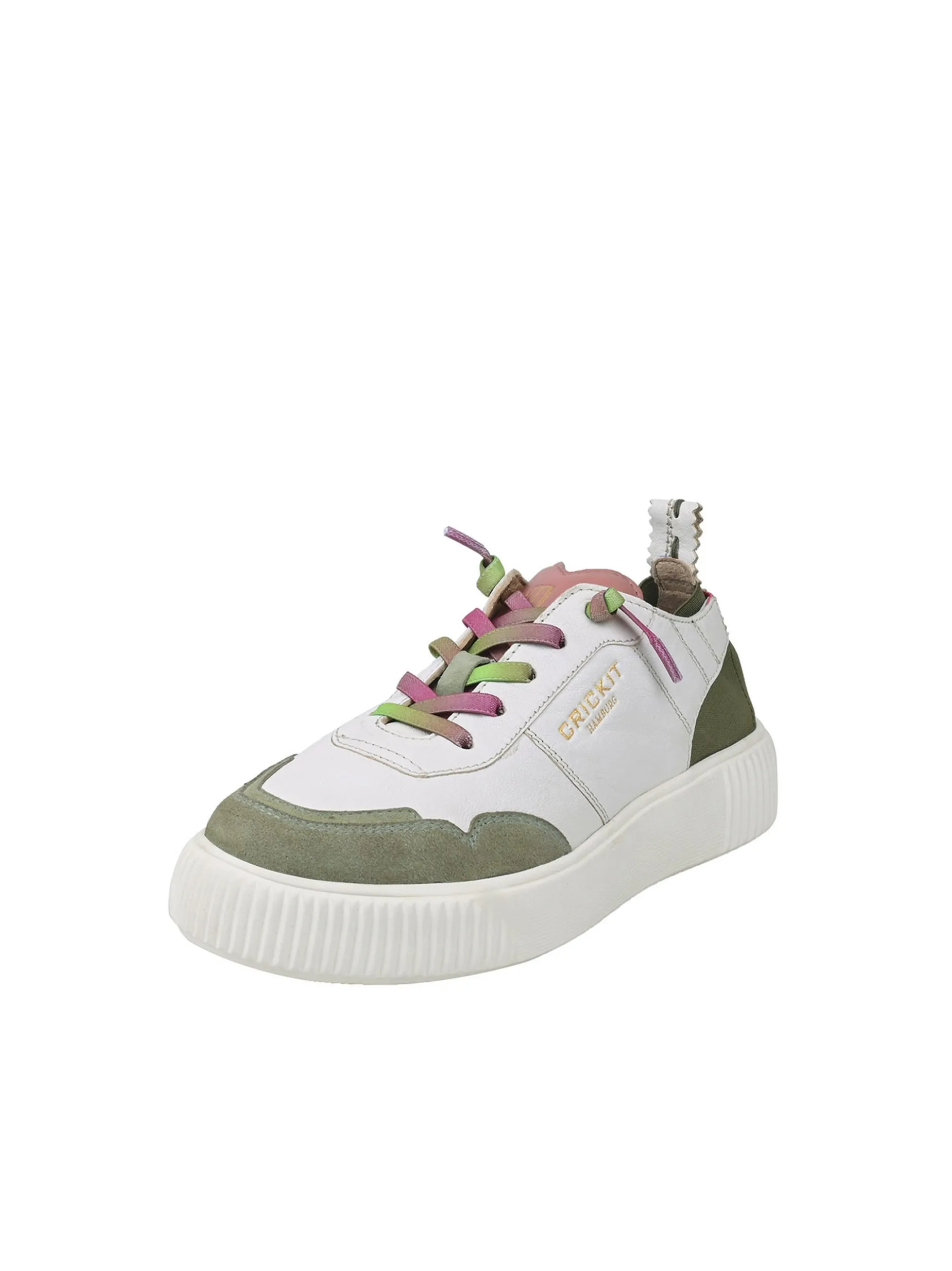 Crickit Damen Sneaker - OAKLI in weiß oliv