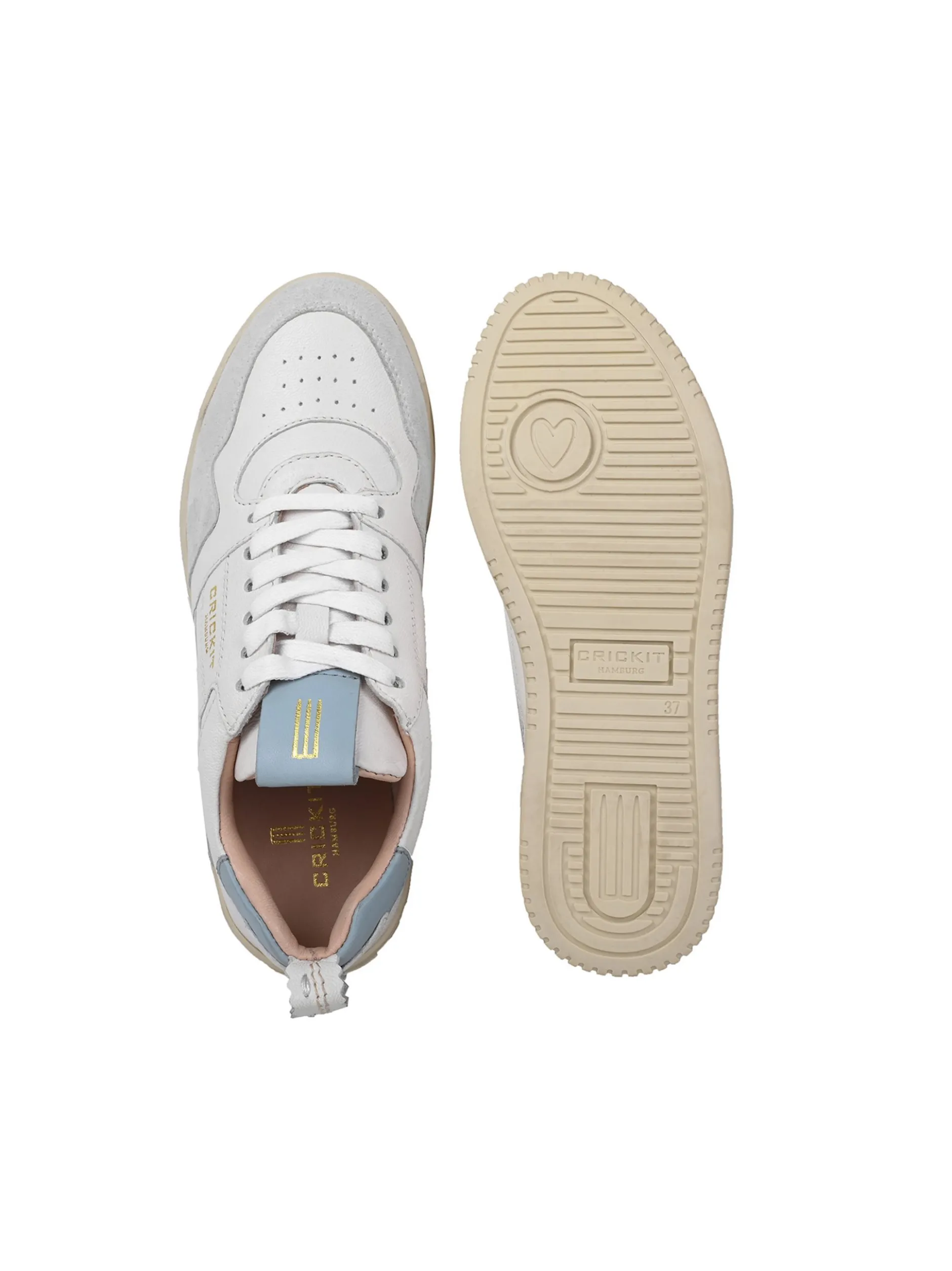 Crickit Damen Sneaker - OLINDA in weiß