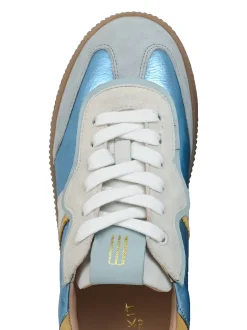 Crickit Damen Sneaker - RONJA in hellblau türkis