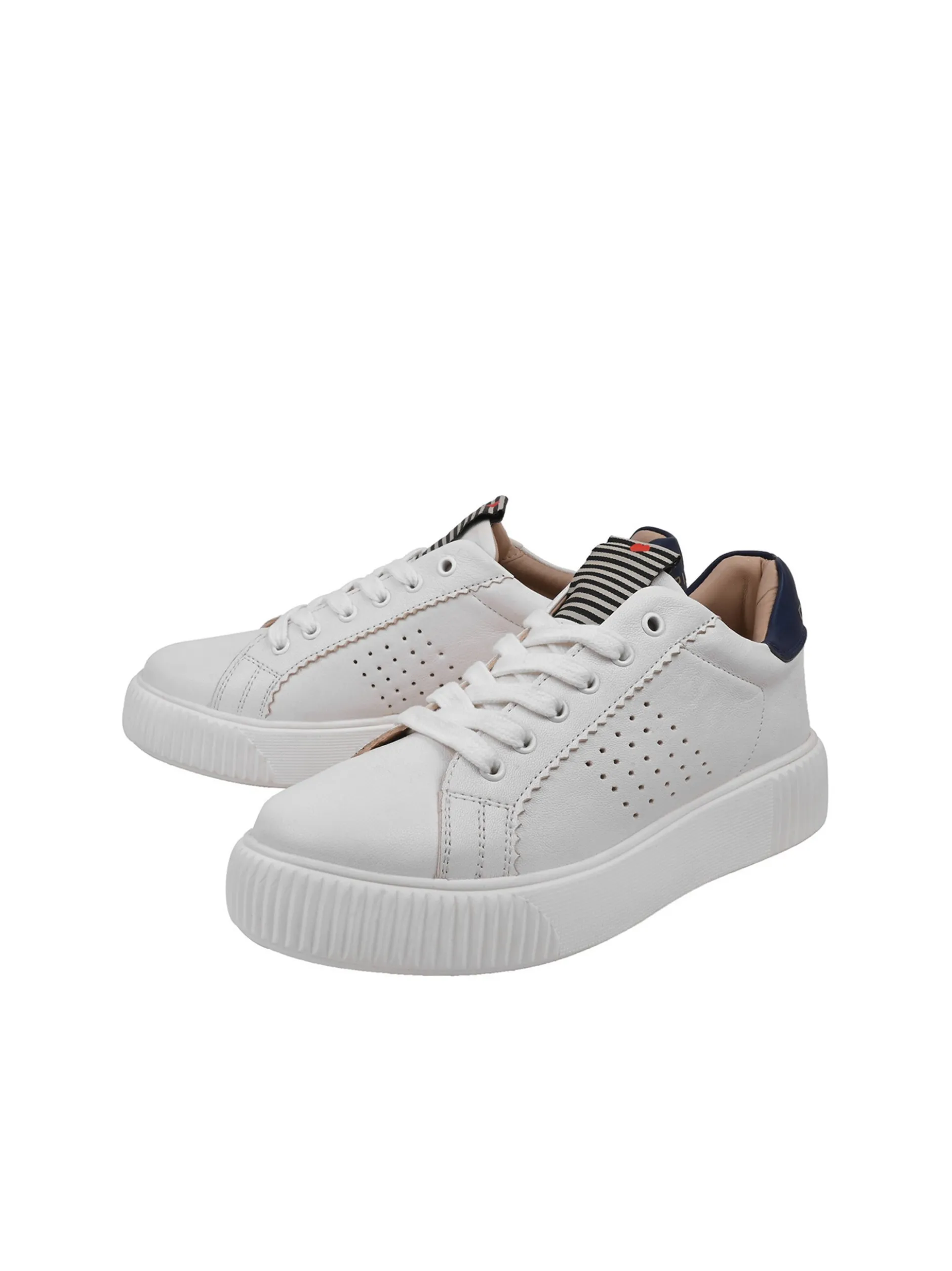 Crickit Damen Sneaker - TITO in weiß blau