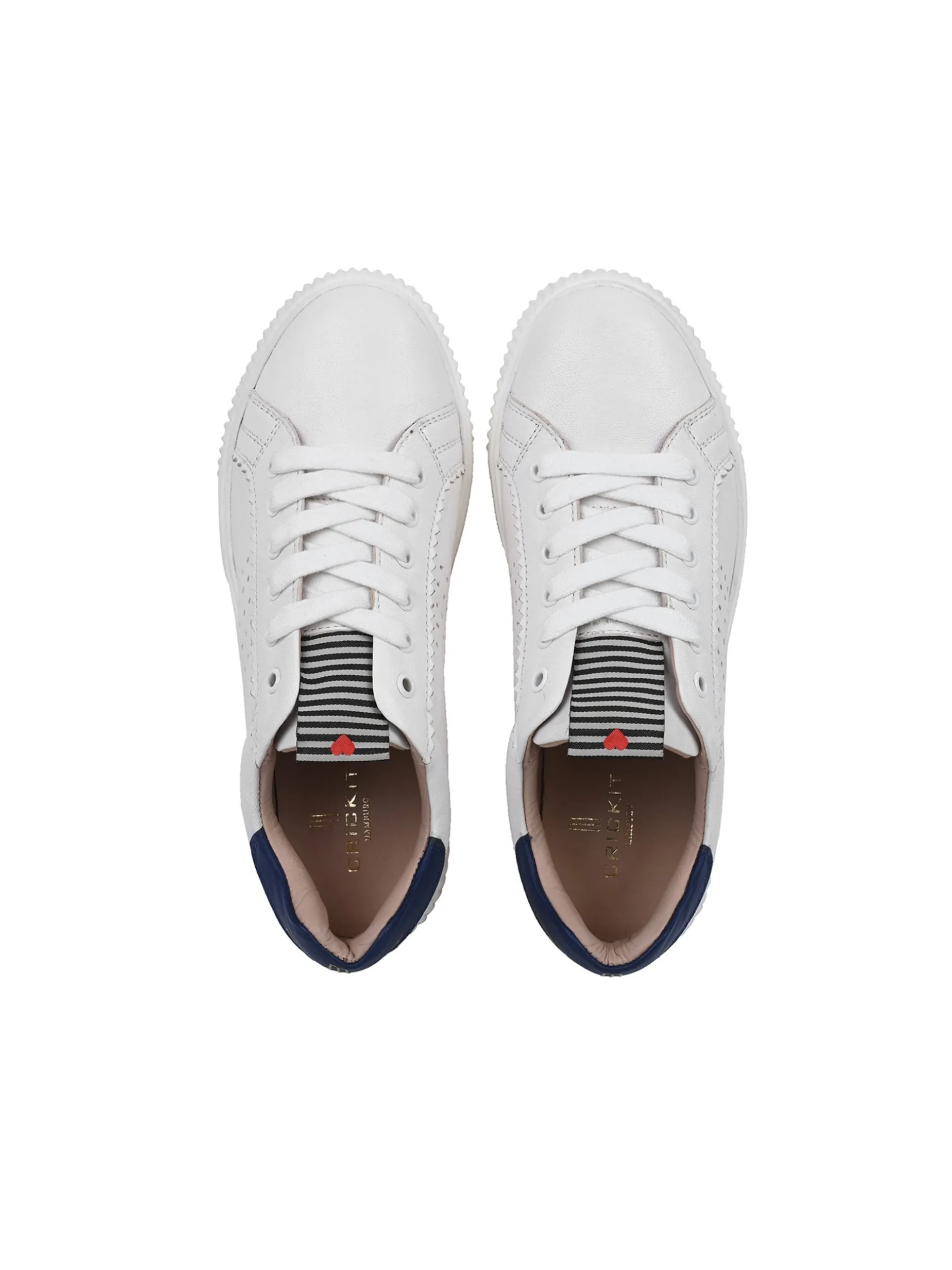 Crickit Damen Sneaker - TITO in weiß blau