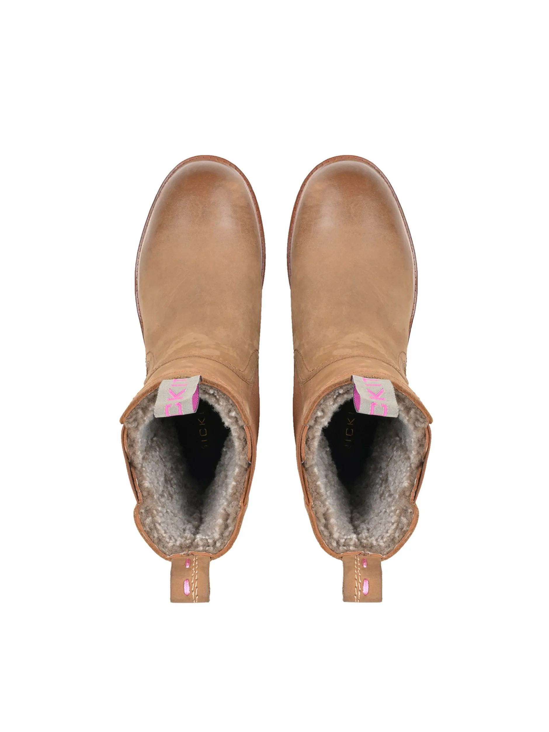 Crickit Damen Stiefelette - SALTO in cognac
