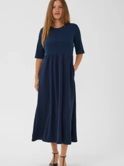 Culture Damen Jerseykleid CUhilde in marine