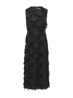 Culture Damen Kleid CUjavina in schwarz