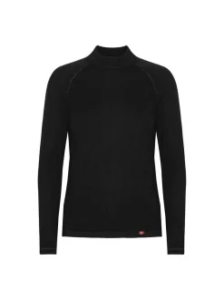 DANISH ENDURANCE Damen Langarmshirt in schwarz
