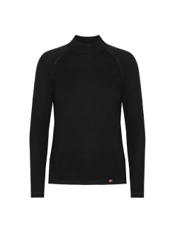 DANISH ENDURANCE Damen Langarmshirt in schwarz
