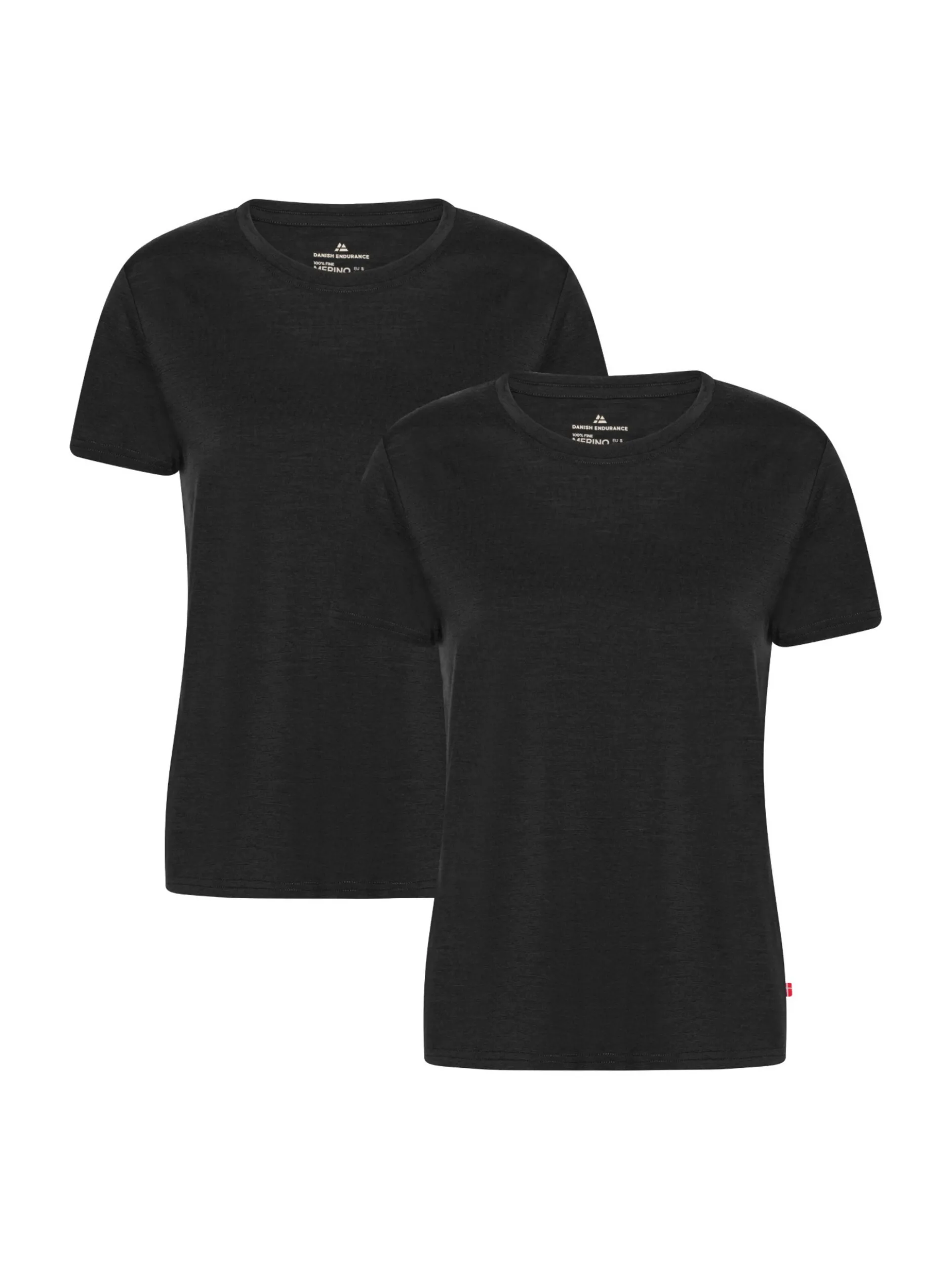 DANISH ENDURANCE Damen T-Shirt in schwarz
