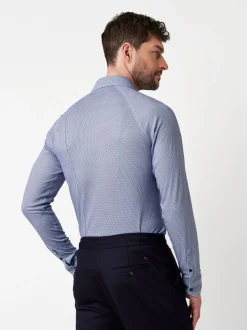 DESOTO Herren Hemd Casual Kent 1/1 in blau
