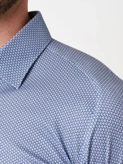 DESOTO Herren Hemd Casual Kent 1/1 in blau