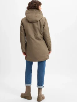 Didriksons Damen Parka -CAJSA WNS PARKA 6 in schlamm