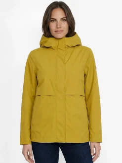 Didriksons Damen Regenjacke in mais