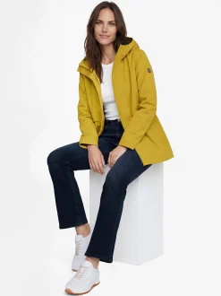 Didriksons Damen Regenjacke in mais