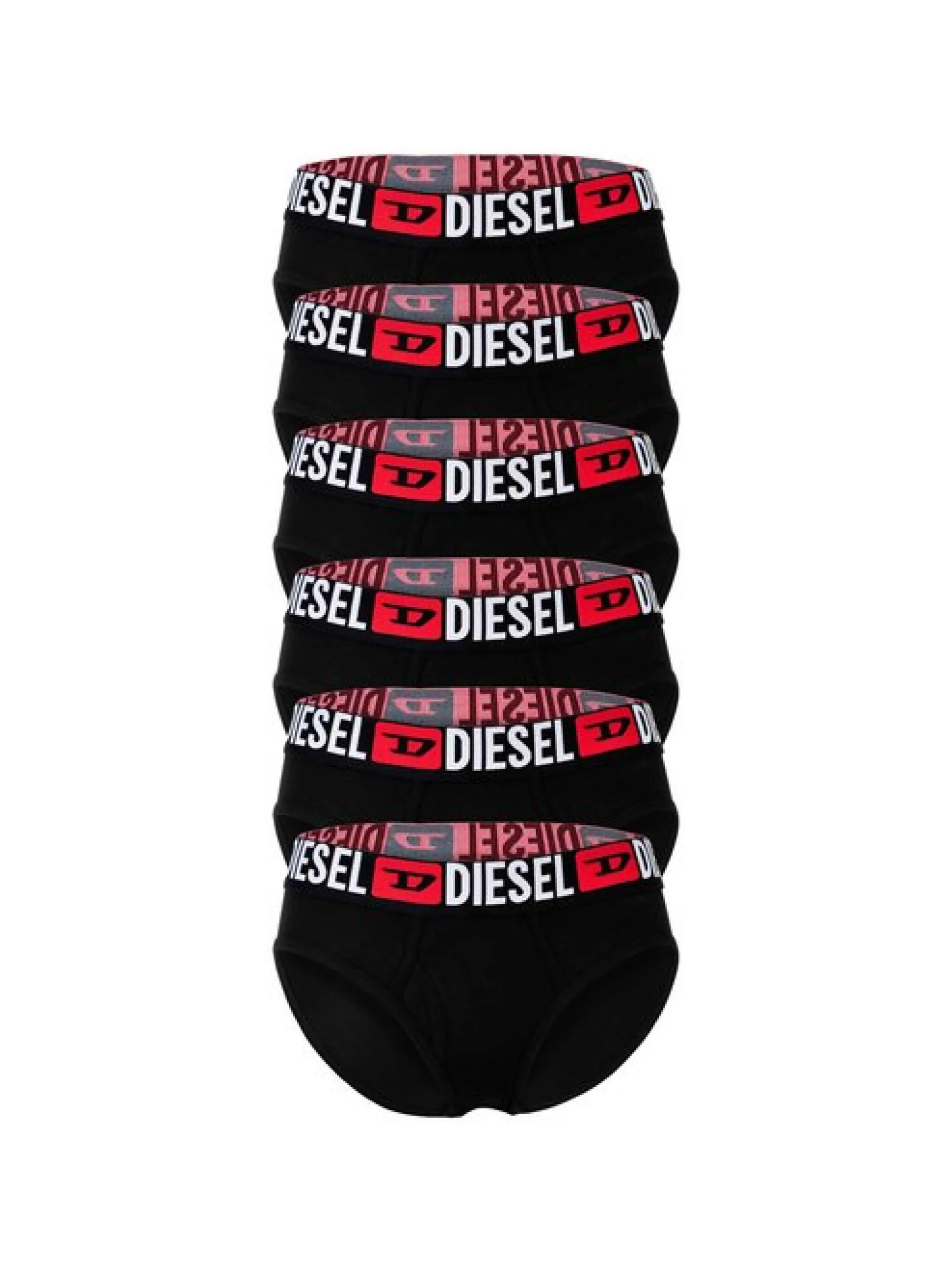 Diesel Damen Slip 6er Pack in schwarz