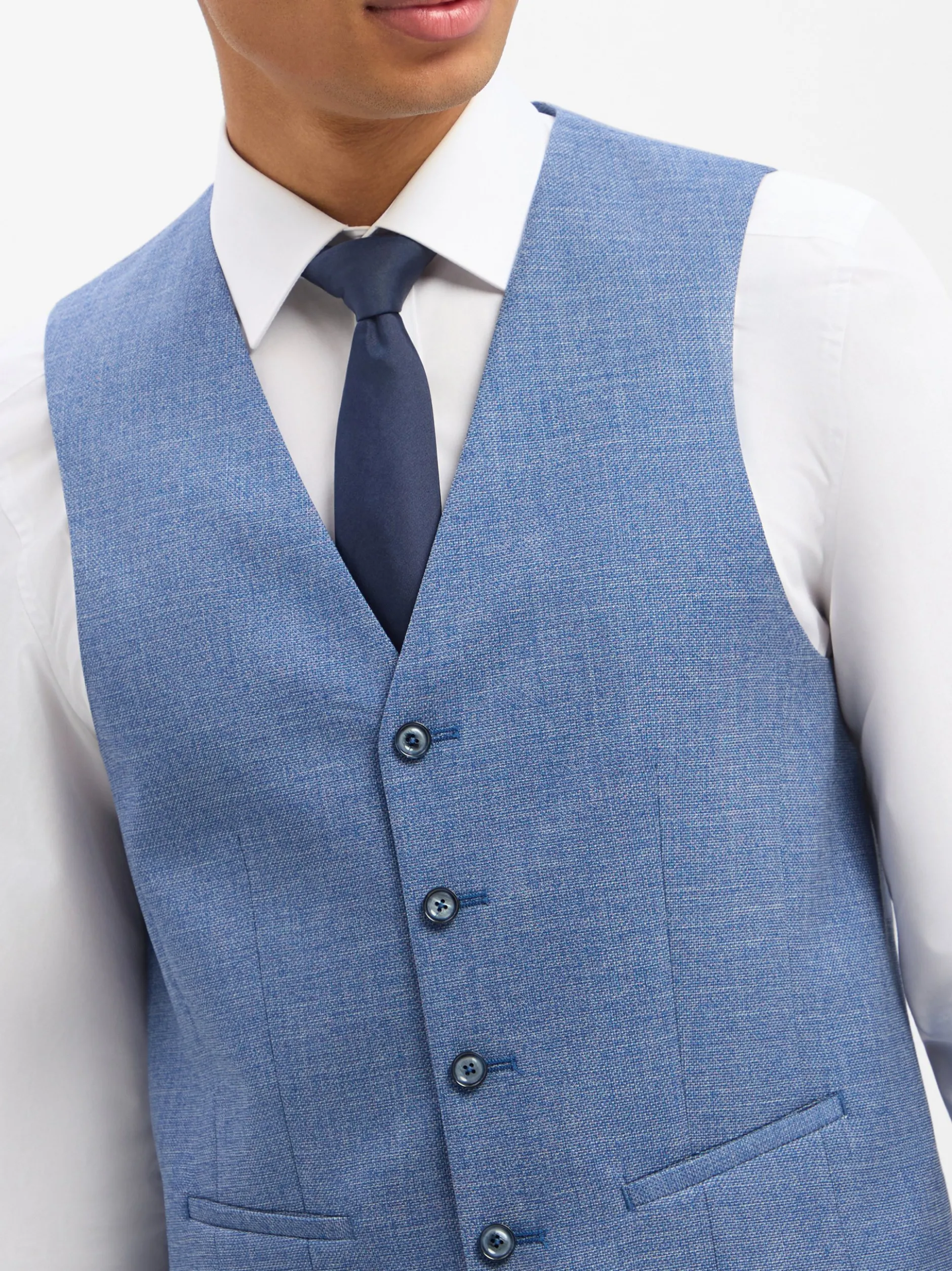 Digel Herren Baukasten-Weste - Edgar in indigo