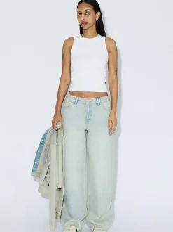 Dr. Denim Damen Hose - Ary in bleached