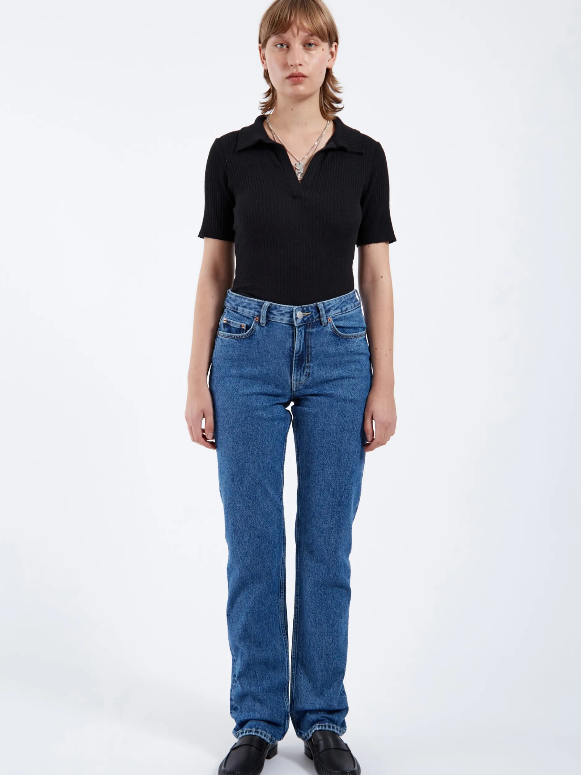 Dr. Denim Damen Jeans – Arch in medium stone