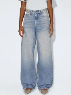 Dr. Denim Damen Jeans – Donna High Relaxed Jeans in light stone