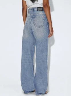 Dr. Denim Damen Jeans – Donna High Relaxed Jeans in light stone