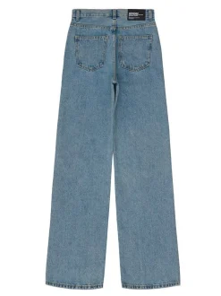 Dr. Denim Damen Jeans – Echo High Straight in light stone