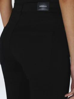 Dr. Denim Damen Jeans – Lexy Mid Skinny in schwarz