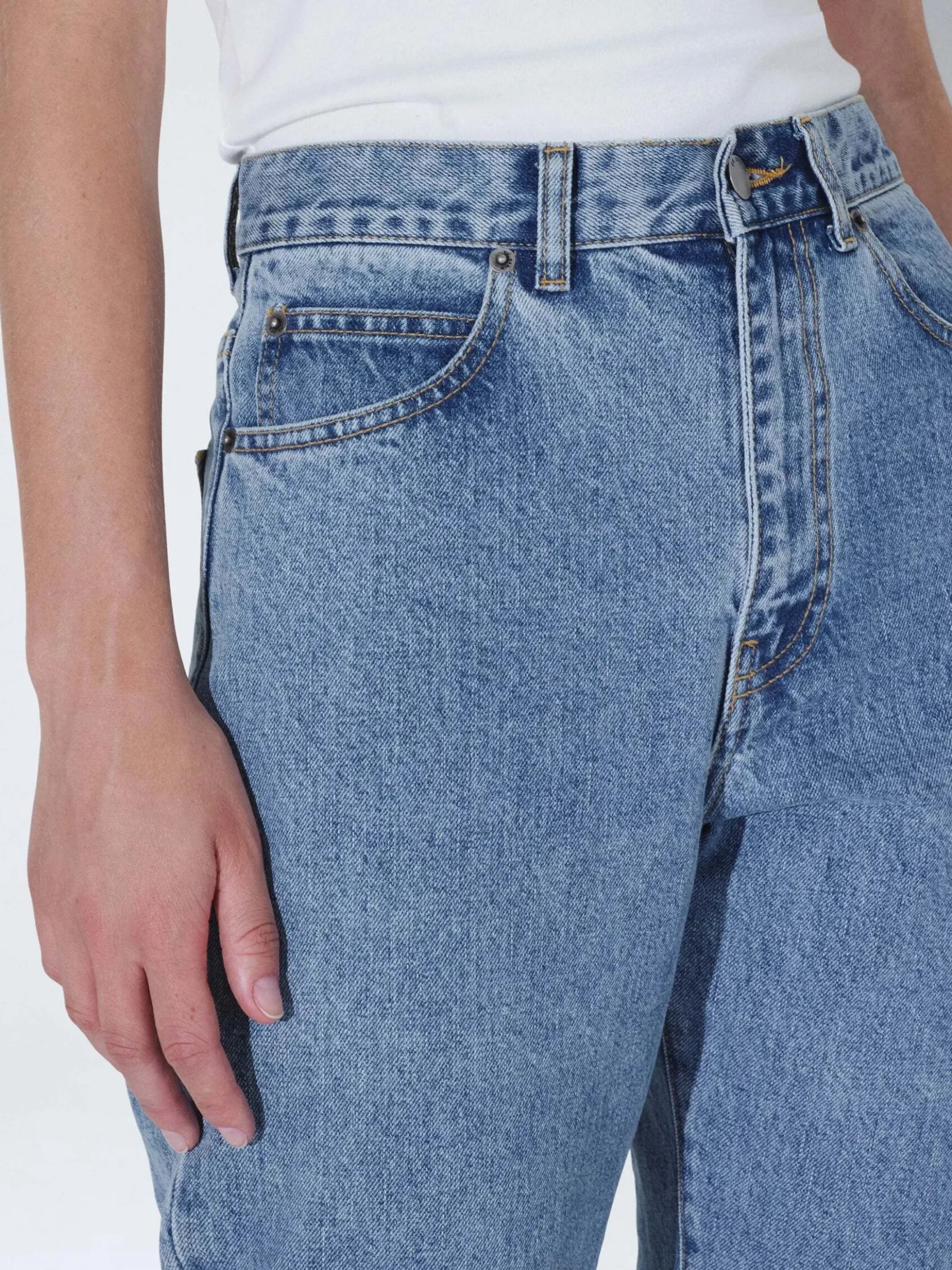 Dr. Denim Damen Jeans – Nora in bleached