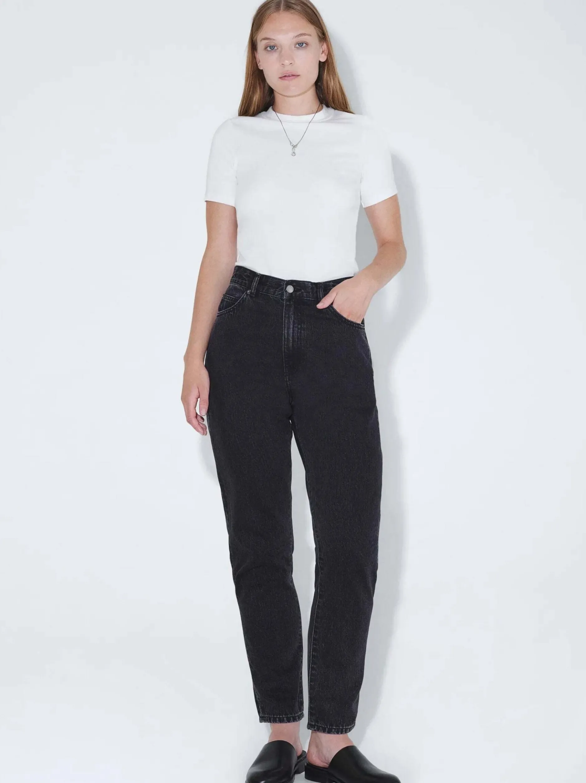 Dr. Denim Damen Jeans – Nora in schwarz