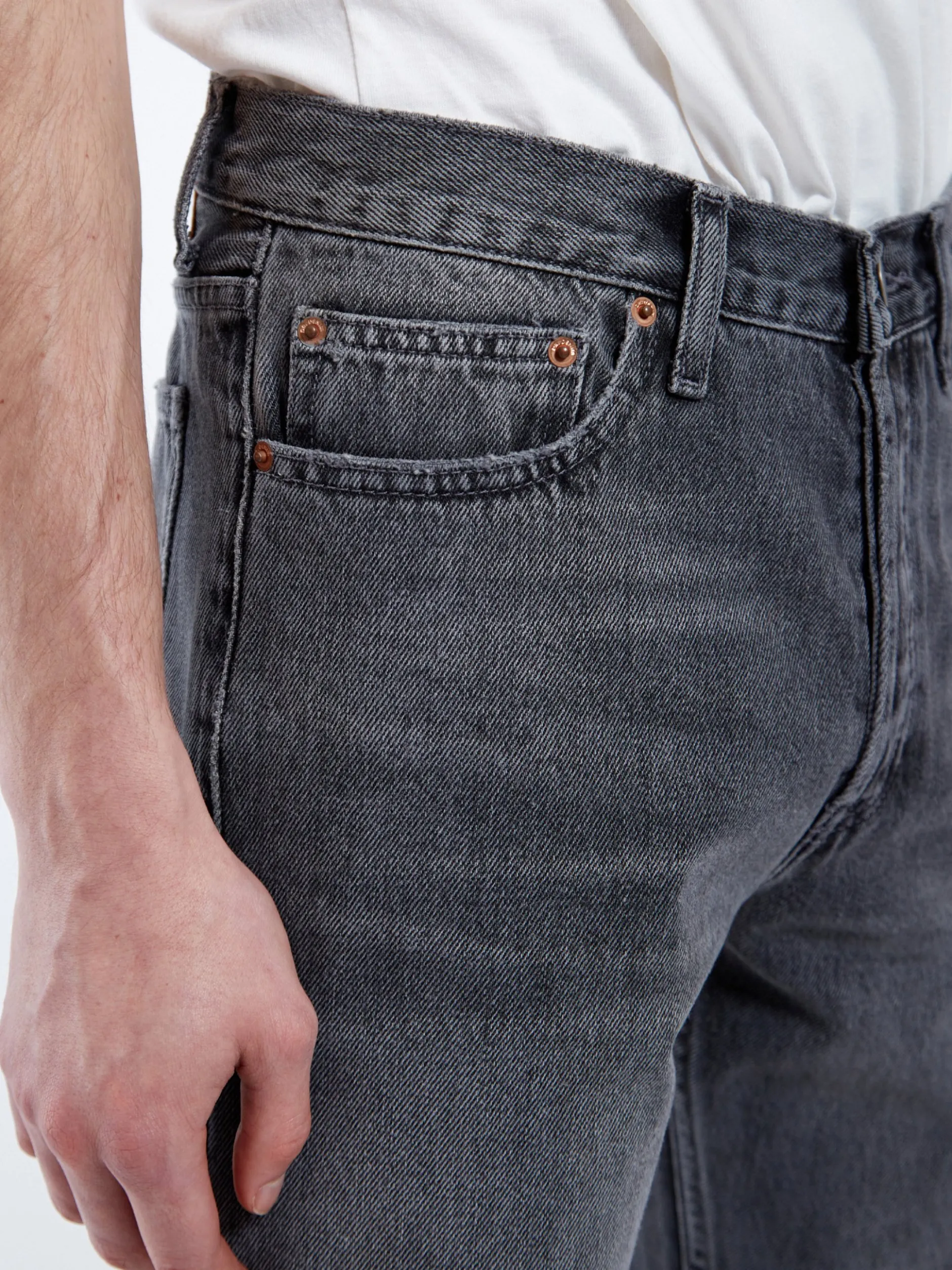 Dr. Denim Herren Jeans – Dash Straight in grau