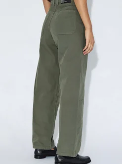 Dr. Denim Unisex Hose – Roh Pants in grün