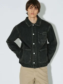 Dr. Denim Unisex Jacke – Evon Worker in schwarz