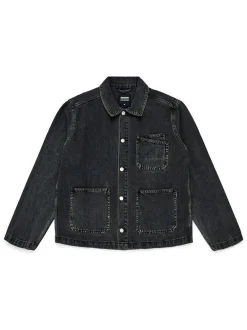 Dr. Denim Unisex Jacke – Evon Worker in schwarz