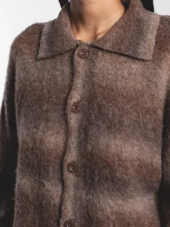 Dr. Denim Unisex Strickcardigan – Quillion in braun