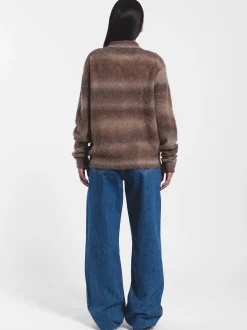 Dr. Denim Unisex Strickcardigan – Quillion in braun