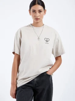 Dr. Denim Unisex T-Shirt – Trooper in beige