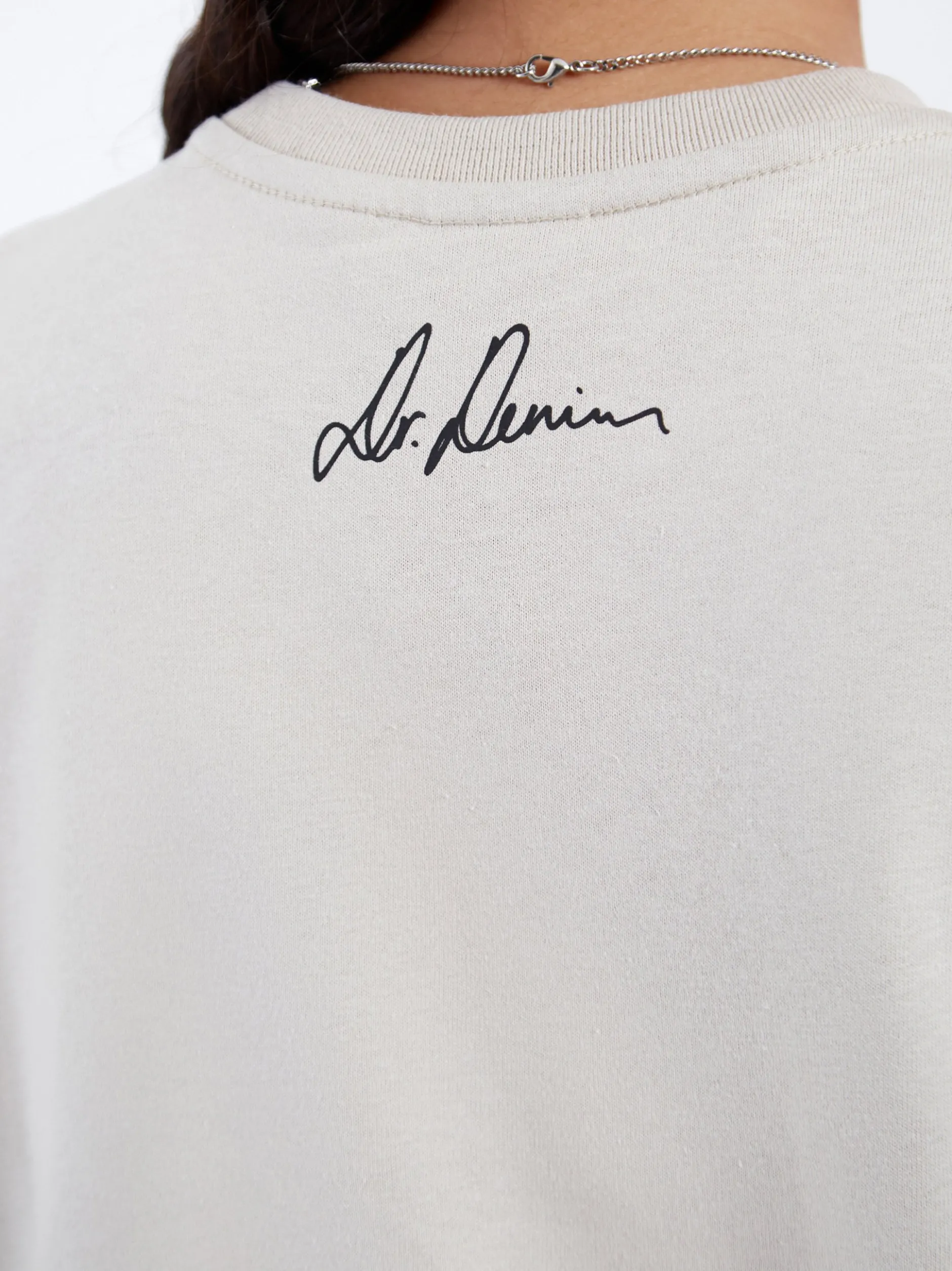 Dr. Denim Unisex T-Shirt – Trooper in beige
