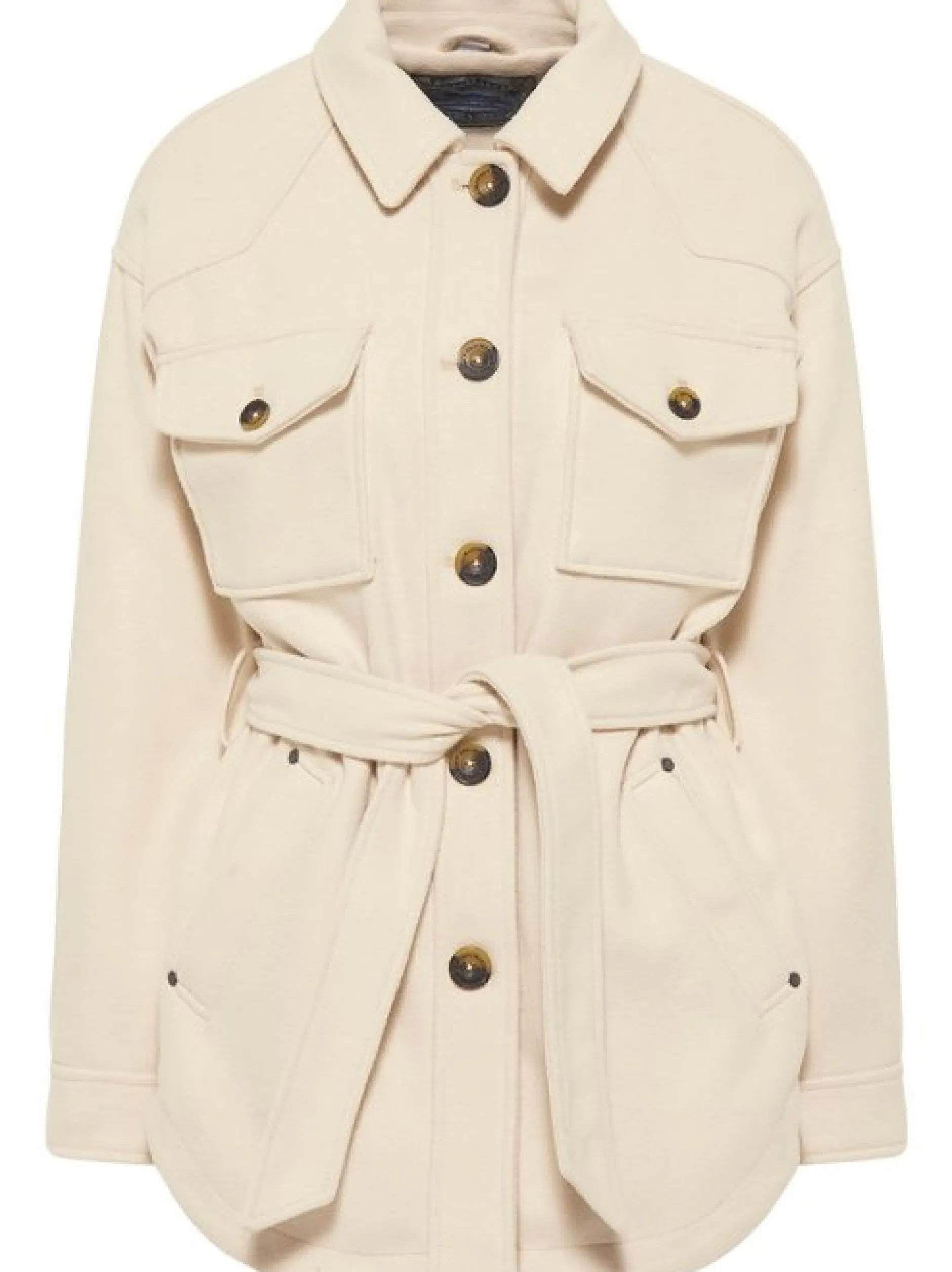 Dreimaster Damen Übergangsjacke in beige