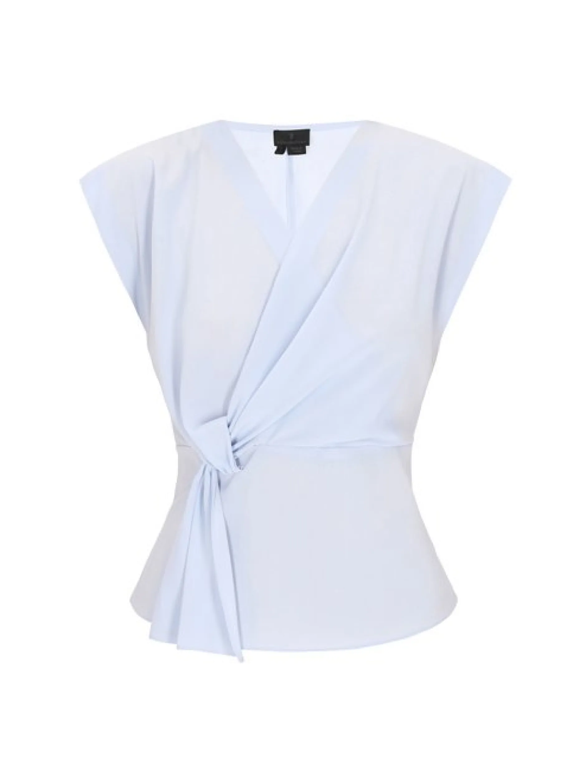 Dreimaster Damen Bluse in hellblau